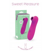 Sweet Pleasure Stimulateur clitoris succion vibration Violet Piles