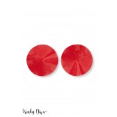 Nipple cache tétons vernis rouge 