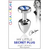 My Little Secret Plug type Rosebud Large Bijou Bleu