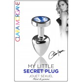 My Little Secret Plug type Rosebud Small Bijou Bleu