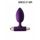 Perfection Plug vibrant Violet forme large progressive et bullet Piles