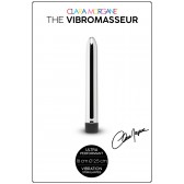 The Vibromasseur stimulateur Silver 18cm
