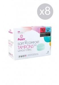 "Beppy" Soft Confort Tampons Dry X8 pièces