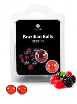 Boules Bresiliennes aromatisées Fruits des bois X2