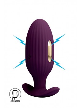 Jefferson Plug anal USB Vibrant fonction électro stimulation