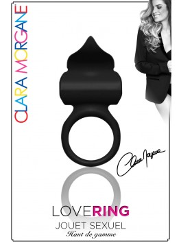 Love Ring - Anneau Vibrant noir
