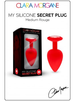 My Secret Rouge Silicone Plug Medium