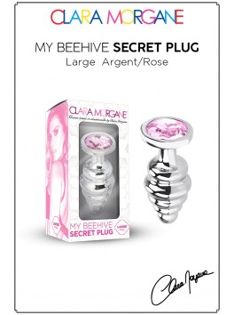 My Beehive Secret Bijou Rose Plug Aluminium Large