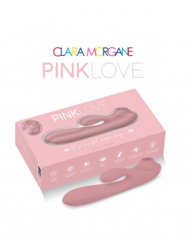 Pink Love 3 en 1 Rabbit et succion clitoris