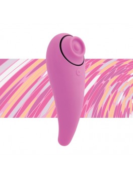 Femmegasm vibrateur rose pulsations tap & tickle USB
