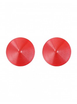 Nipple Métal Rouge Cache tétons cône
