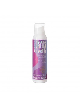 Mousse crépitante massage "Tickle My Body" Noix de Coco