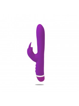 Supple Rabbit violet stimulateur pliable en plusieurs angles