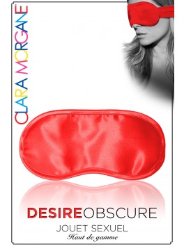 Masque Desire Obscure satin Rouge