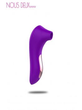 Batchata stimulateur clitoris succions ondes USB violet