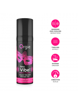 Sexy Vibe INTENSE orgasm Liquid Vibrator Gel excitation