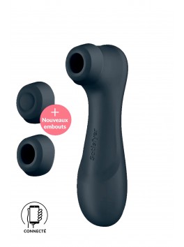 Gene3 Pro 2 - Stimulateur clitoris onde de pression Connecté bluetooth + 2 embouts USB