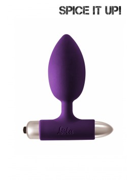 Perfection Plug vibrant Violet forme large progressive et bullet Piles