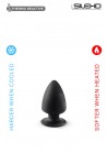 Plug NOIR "Thermo Réactive" Modèl 1-XS (L8 x Ø4.5cm)