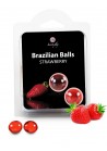 Boules Bresiliennes aromatisées fraise X2