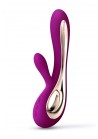 Soraya 2 Deep violet Rabbit Vibromasseur design