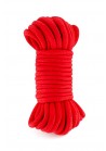 Corde bondage rouge douce 5m
