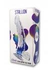Stallion Gode ventouse testicules jelly transparent 22 cm