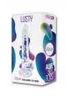 Lusty Gode ventouse testicules jelly transparent 18 cm