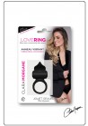 Love Ring - Anneau Vibrant noir