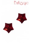 Nipple Tempest étoile sequin Rouge Réutilisable