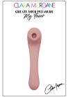 My Ferver Rose Vibro et Stimulateur clitoridien succion