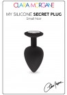 My Secret Black Silicone Plug Small