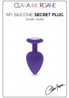My Secret Purple Silicone Plug Small