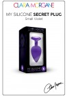 My Secret Purple Silicone Plug Small