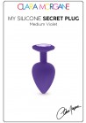 My Secret Violet Silicone Plug Medium
