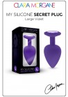 My Secret Violet Silicone Plug Large