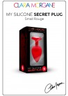 My Secret Rouge Silicone Plug Small