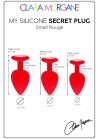 My Secret Rouge Silicone Plug Small
