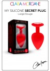 My Secret Rouge Silicone Plug Large