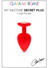 My Secret Rouge Silicone Plug Large