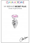 My Beehive Secret Bijou Rose Plug Aluminium Small