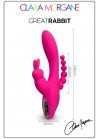 Great Rabbit 3 plaisirs vagin clitoris anal
