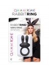 RabbitRing - Anneau Vibrant lapin noir