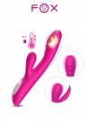 Spark Rabbit Vibrator Chauffant Stimulation vaginal clitoris USB Rose