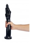 Main Fist main réaliste 38x8 cm PVC noir