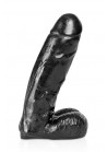 Géant Large Gode ventouse noir 28.5x7.5 cm PVC