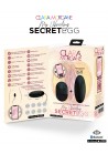 My Vibrating  Secret oeuf vibrant  USB connecté Bluetooth Télécommande noir