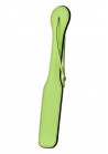 Paddle Tapette phosphorescente simili cuir vert