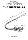 The Three balls crochet acier anal
